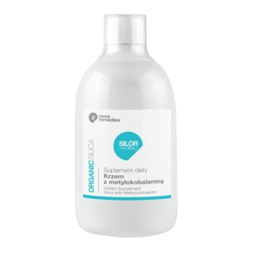 Krzem z metylokobalaminą Silor+Kobalt 500ml Invex