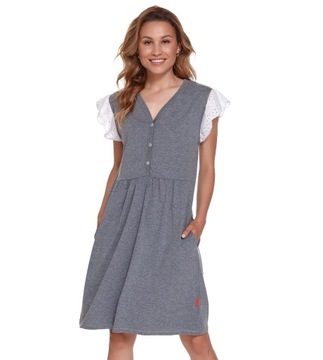 Koszula nocna Doctor Nap TCB.9914 XL Szary