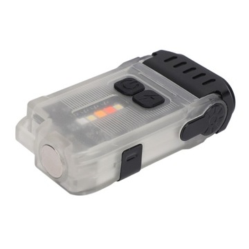 LED mała mocna latarka EDC 1200 lm super jasna wielokolorowa mini ZV