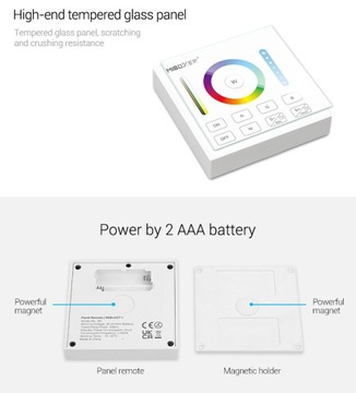 Пульт дистанционного управления Milight B0 1 зона Настенный RGB + CCT