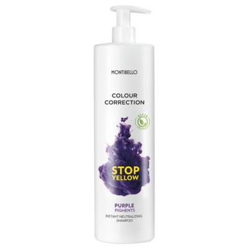 Montibello STOP YELLOW szampon 1000 ml POMPKA