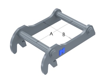 Łyżka Wacker Pogłębiona do Gliny 250 mm -Moc. HS02