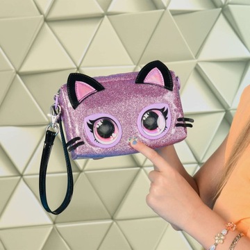 ИНТЕРАКТИВНАЯ СУМКА PURSE PETS PURDY PURRFECT С ПОДСВЕТКОЙ РАДУЖНЫХ ГЛАЗ