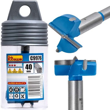 FREZ CZOŁOWY SEDNIK DO DREWNA 40mm STAL HSS C9976