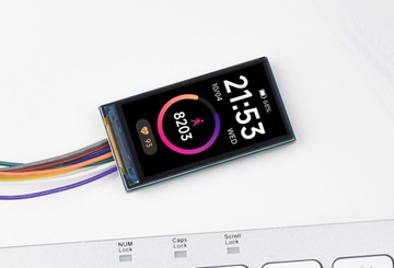 1.9inch LCD 170×320 Resolution, SPI 262K Colors