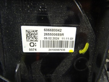 DACIA JOGGER III SVĚTLO PRAVÝ ZADNÍ 265500689R