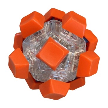 Klawiatura Fidget Toy Button Fidget Mini Fidget Toy Party Gift Pomarańczowy Czerwony