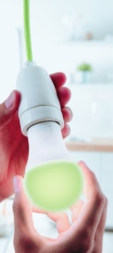 Żarówka Inteligenta LED Smart RGBW Wi-Fi 9W Kolor