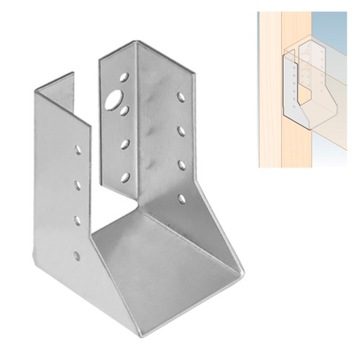 WBZ14 WIESZAK BELKI ZAGIĘTY ŁĄCZNIK CIESIELSKI WSPORNIK 60x100x75 KROWKI