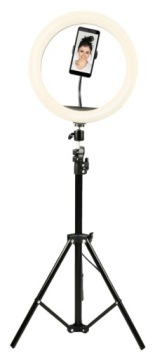Штатив для макияжа Denver Кольцевая светодиодная лампа Denver RLT-1201