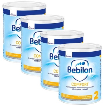 Bebilon Comfort 2 dla niemowląt z tendencją do kolek i zaparć 400 g