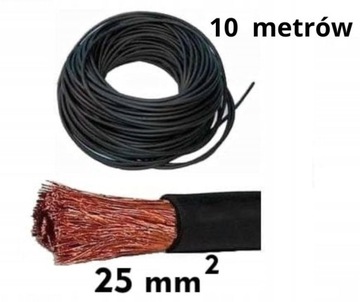 KABEL przewód spawalniczy 35 mm 10 METRÓW