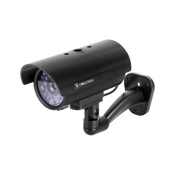 ATRAPA KAMERY MONITORING KAMERA IP TUBA DIODA LED ZEWNĘTRZNA
