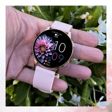 СМАРТ-ЧАСЫ ЖЕНСКИЕ ЧАСЫ НА ПОЛЬСКОМ МЕНЮ ФУНКЦИЯ ВЫЗОВА SMART WATCH PULSE