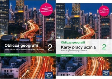 OBLICZA GEOGRAFII 2 LO KOMPLET PODR. + KPU ZP NE