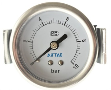 Manometr panelowy tablicowy 46 mm G1/8 0-10 BAR