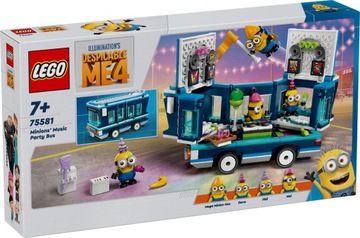 LEGO Minions Imprezowy autobus minionków 75581