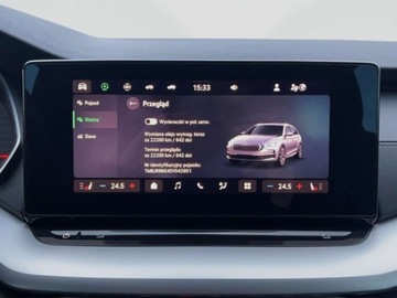 Skoda Octavia IV Liftback 1.5 TSI EVO 150KM 2024 Skoda Octavia 1.5eTSI 150KM Selection SerwisASO SalonPL Virtual Tempo Led, zdjęcie 30