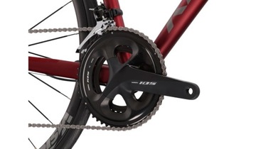 Велосипед KROSS VENTO 5.0 DISC FRAME 21 M Ruby MAT