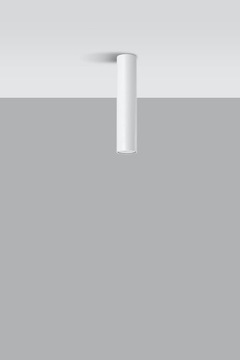 ПОТОЛОЧНЫЙ СВЕТИЛЬНИК LAGOS ПОТОЛОЧНЫЙ СВЕТИЛЬНИК Белый SOLLUX Цилиндр