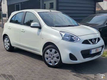 Nissan Micra IV Hatchback 5d Facelifting 1.2 80KM 2016 Nissan Micra 1.280Km 2016r 44Tys Km Klimatyzacja, zdjęcie 1