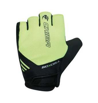 CHIBA rękawiczki rowerowe BIOXCELL AIR neon L