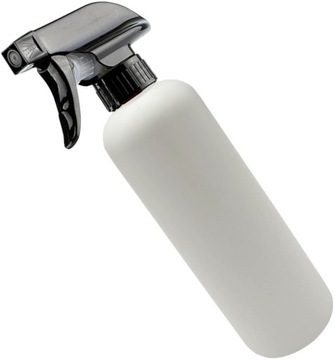 MONSTER SHINE PUSTA BUTELKA HDPE Z ATOMIZEREM SPRYSKIWACZEM WHITE 500 ML