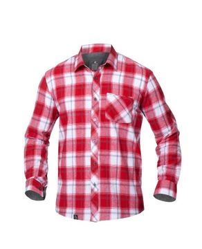Koszula Flanelowa Męska w Kratkę Ardon OPTIFLANNELS H9751/L czerwona
