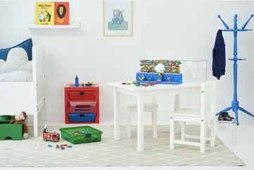 Полка LEGO с ящиками Синий 40950002