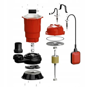 НАСОС ДЛЯ ЧИСТОЙ ВОДЫ, Септик, грязный бак, с измельчителем, погружной, поплавковый, электрический.