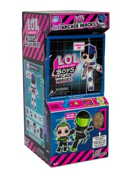 Lalka L.O.L. Surprise O.M.G. LOL Surprise Boys Arcade Heroes Asst Boys