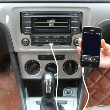 Кабель-переходник AUX mini Jack 3,5 мм на USB длиной 1 метр