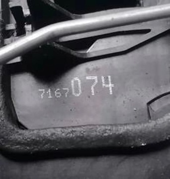 BMW 5 E60 E61 03-10R - ZÁMEK DVEŘE PRAVÝ PŘEDNÍ 7167074