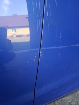 DVEŘE LEVÉ PŘEDNÍ FORD B MAX B-MAX 2012- MODRÝ