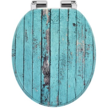 СИДЕНЬЕ ДЛЯ УНИТАЗА МЕДЛЕННО ЗАКРЫВАЮЩЕЕСЯ МДФ UNI