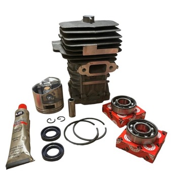 CYLINDER do PIŁY STIHL MS231 MS251 MS231C +TŁOK 44MM Kompletny CHROM łożysk