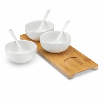 DIP BOWLS закуски салатницы на доске