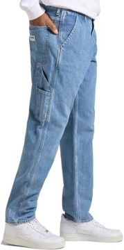 LEE spodnie GREY slim jeans RIDER _ W30 L32