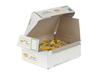 WAGO QUICK CONNECTOR РАЗЪЕМЫ ДЛЯ ПРОВОДА 5x2,5 НАБОР ИЗ 10 ШТ.