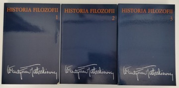 HISTORIA FILOZOFII 3 tomy , tom 1 2 3 TATARKIEWICZ