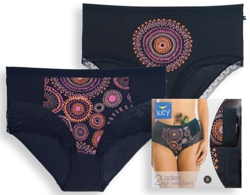 KEY Figi Full Bikini 2 szt LPF 795 bawełna S