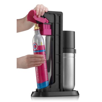 баллон с газом SodaStream CO2, розовый