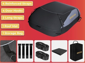 СКЛАДНОЙ БАГАЖНИК НА КРЫШУ СУМКА НА КРЫШУ АВТОМОБИЛЯ WATERPROOF BOX 400L