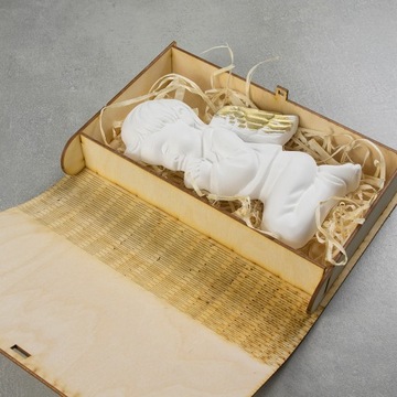 ДЕРЕВЯННАЯ КОРОБКА ПРИЧАСТНИЧЕСКИЕ СУВЕНИРЫ И СВЯТОЕ ПРИЧАСТИЕ