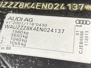 Audi A4 B8 Limousine Facelifting 1.8 TFSI 170KM 2013 Audi A4 Limousine 1.8 benzyna 170 KM manual Xenony, zdjęcie 33