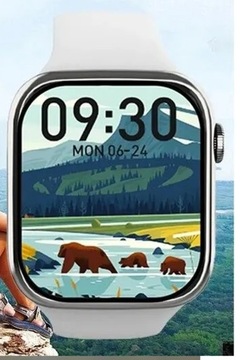 ZEGAREK SMART WATCH BIAŁY INTELIGENTNY KOMUNIA PUDEŁKO GRATIS PREZENT C3211