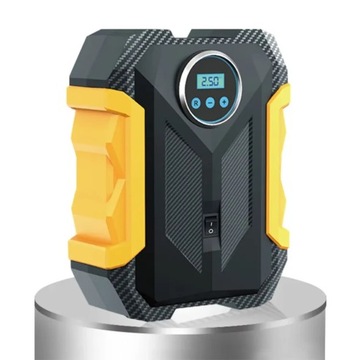 АВТОМОБИЛЬНЫЙ КОМПРЕССОР ДЛЯ ПРИЖИГАТЕЛЯ ЭЛЕКТРИЧЕСКИЙ 12В СВЕТОДИОДНЫЙ ЖК-дисплей