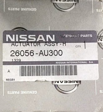 MOTOREK REGULACE SVĚTLA PŘEDNÍ NISSAN PRIME QASHQAI NP300 NOVÝ