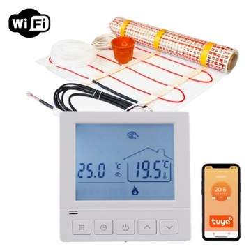 Mata grzewcza grzejna zestaw NVT81BN Wifi - 3m2