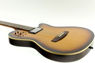 GODIN MultiAc Steel A6 Ultra DB супер комфортный гибрид акустики и электрики